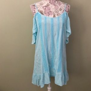 Flowey Cold Shoulder  Dress